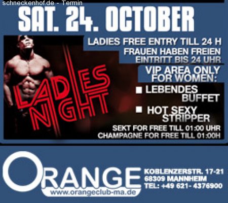 Ladies Night Werbeplakat