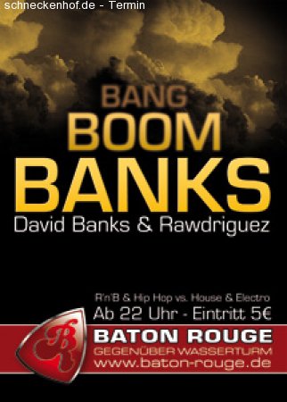 Bang BOOM BANKS Werbeplakat