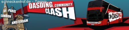 DasDing - Community Clash Werbeplakat