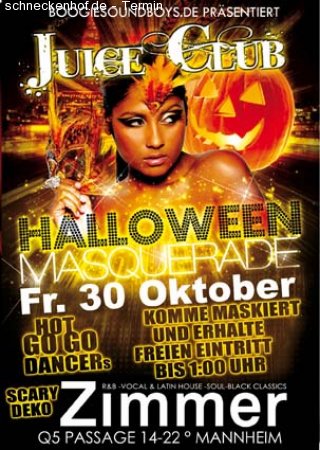 Halloween Masquerade Werbeplakat