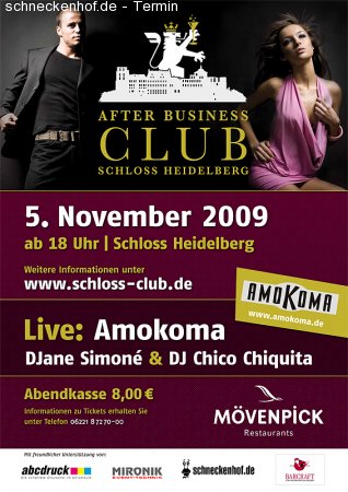 After Business Club Schloss HD Werbeplakat