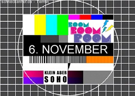 Boom Boom Room Werbeplakat