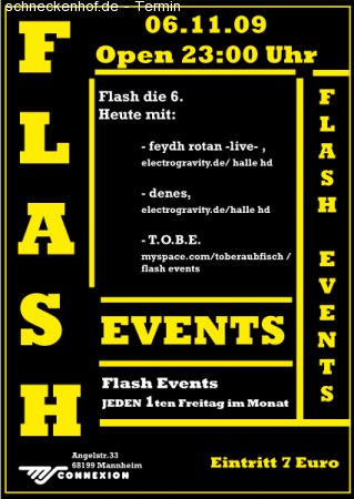 Flash Werbeplakat