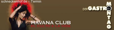 Gastromontag / Havana Club Werbeplakat