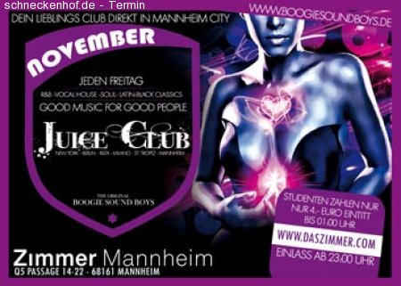 juice club Werbeplakat