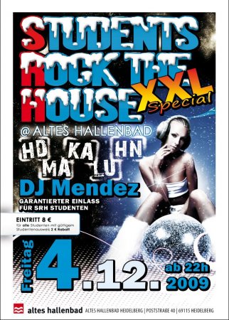 Students Rock the House Werbeplakat