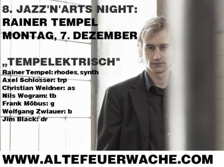 8. Jazz'n'Arts Night Werbeplakat
