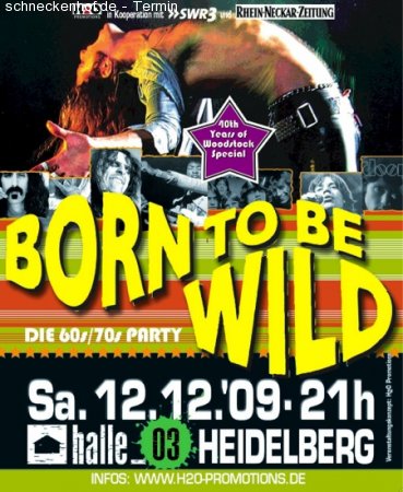 Born to be Wild / 60er,70er Werbeplakat