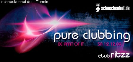 Pure Clubbing Xmas-Special Werbeplakat