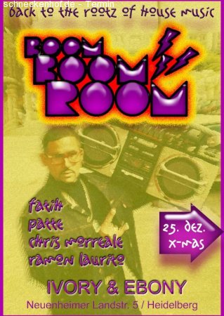 Boom Boom Room Werbeplakat