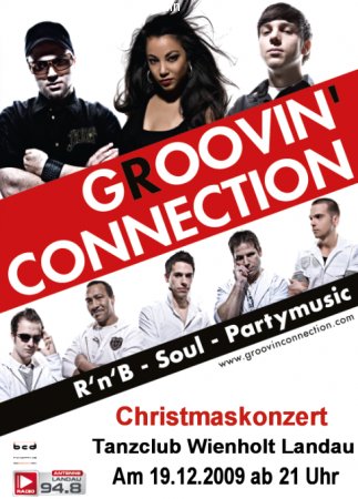 Christmas-Konzert Werbeplakat