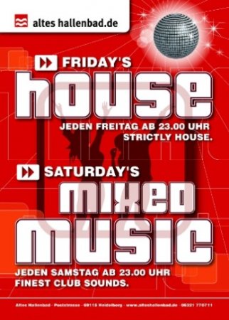 Friday's House Werbeplakat