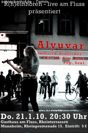 Alyuvar bei R(h)einhören Werbeplakat