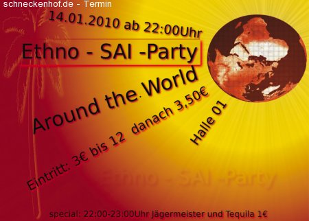 SAI/Ethno Party Werbeplakat