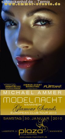 Model Night Werbeplakat