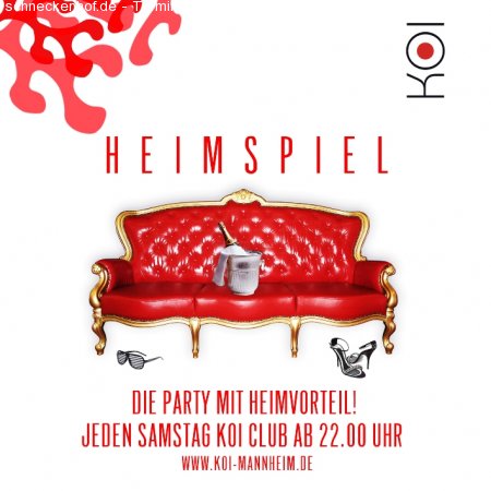 HEIMSPIEL - DJ Sven Benz Werbeplakat