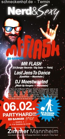 Nerd & Sexy: Mr. Flash Werbeplakat