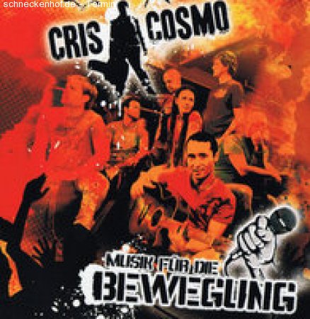 Cris Cosmo LIVE Werbeplakat