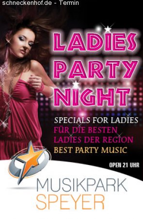 Ladies Party Night Werbeplakat