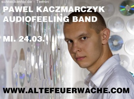 Pawel Kaczmarczyk AUDIOFEELING Band Werbeplakat