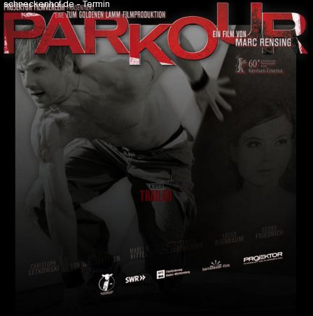 Parkour Deutschlandpremiere Werbeplakat