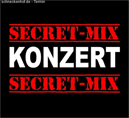 Secret-Mix Werbeplakat