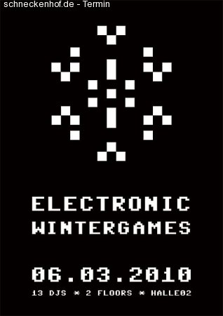 Electronic Wintergames 2010 Werbeplakat