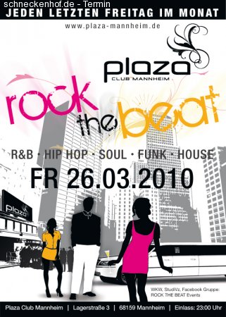 Rock the Beat @ Plaza Werbeplakat