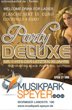 Party Deluxe Werbeplakat