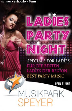 ladies party night Werbeplakat