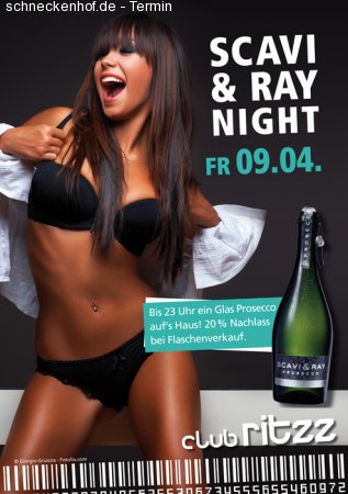 Scavi & Ray Night Werbeplakat