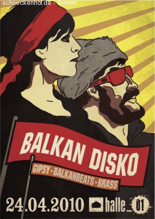 Balkan Disco Werbeplakat