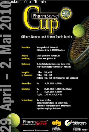 PharmServe-Cup Werbeplakat