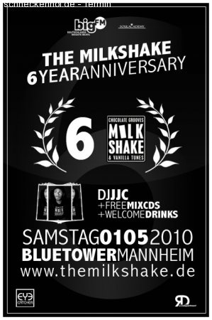 6 Jahre The Milkshake Werbeplakat