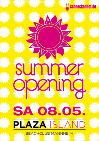 *Abgesagt*schneckenhof.de Summer Opening Werbeplakat