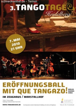 Eröffnungsball der 3. Heidelberger Tangotage Werbeplakat