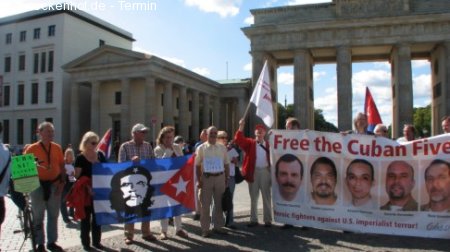 Die Beziehungen zwischen Cuba und den USA am Fall der fünf cubanischen Gefangenen in den U Werbeplakat