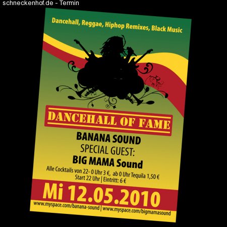 Dancehall of Fame Werbeplakat