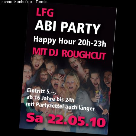 LFG Abi Party Werbeplakat