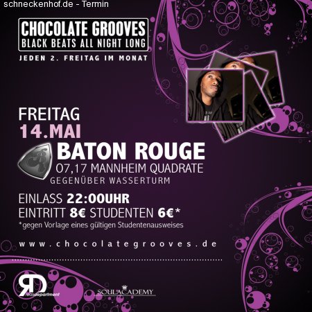 Chocolate Grooves mit JJC Werbeplakat
