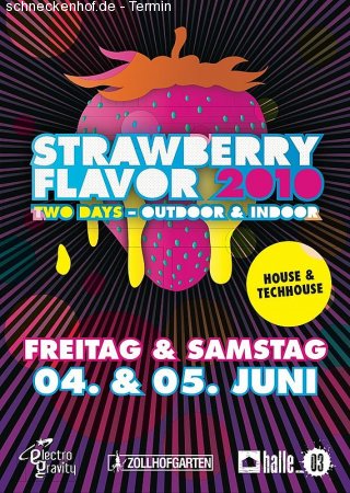 Strawberry Flavour 2010 Werbeplakat