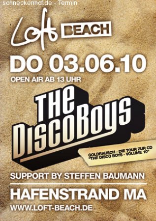 The Disco Boys Beach Werbeplakat