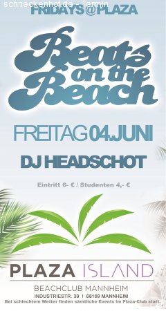 Beats on the Beach Werbeplakat