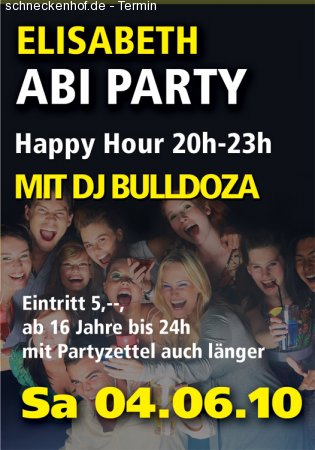 Elisabeth Abi Party Werbeplakat