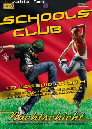 School's Club Werbeplakat