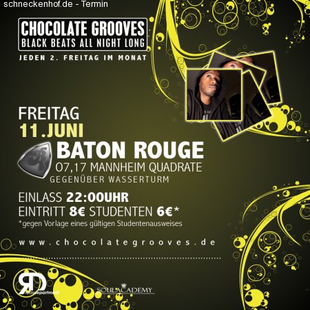 Chocolate Grooves with JJC Werbeplakat