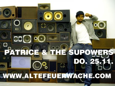 Patrice & The Supowers Werbeplakat