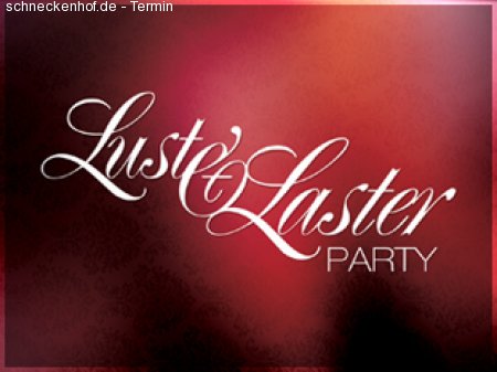 Lust&Laster Party Werbeplakat