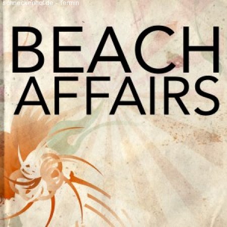 Beach Affairs Werbeplakat
