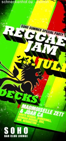 Reggae Jam Werbeplakat